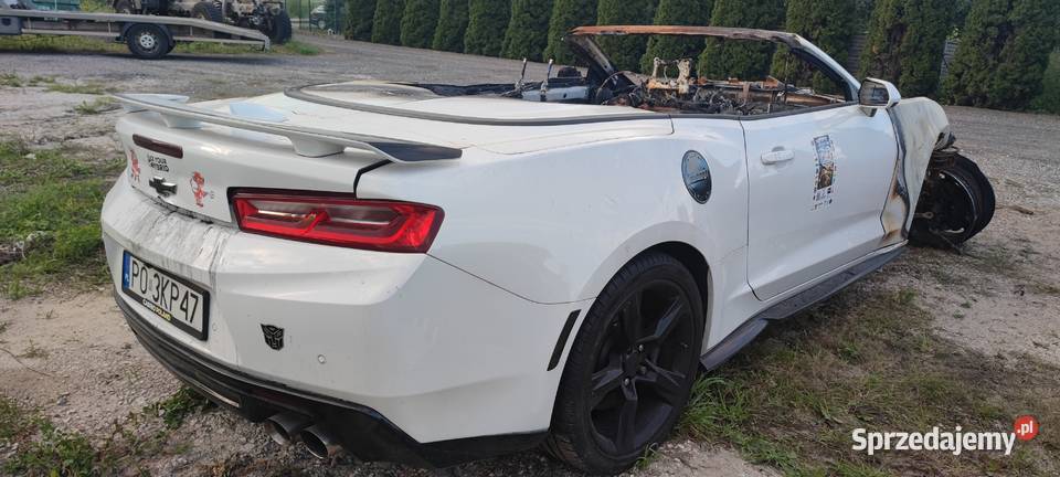 Chevrolet Camaro 2016 r Motoryzacja