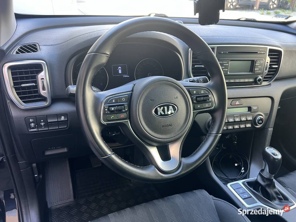 KIA Sportage 16 GDI wersja M 2016 77 500 benzyna Mogilany