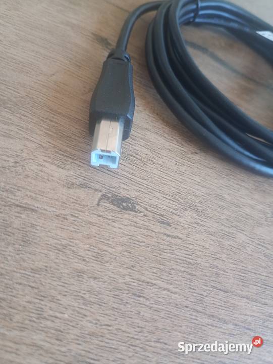 kabel przewód do drukarki usb A usb B 18m czarny Szczecin sprzedam