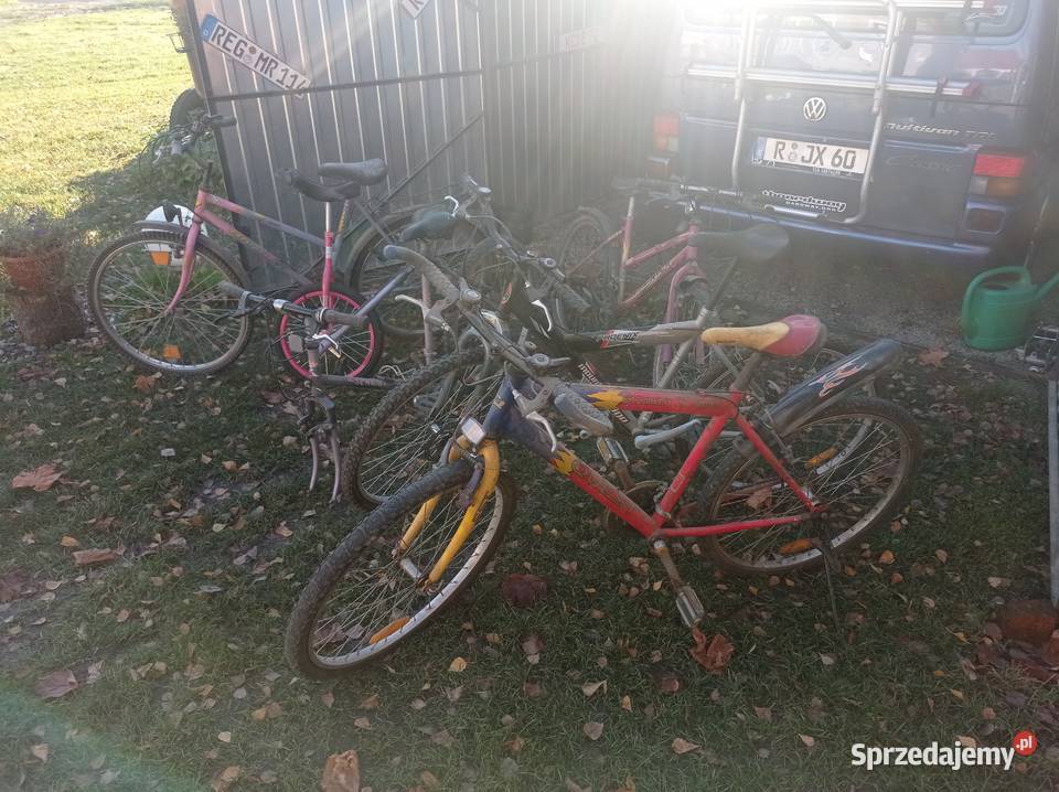 Pakiet Rowerów z Niemiec Góral Damka Męski Dzierżoniów sprzedam