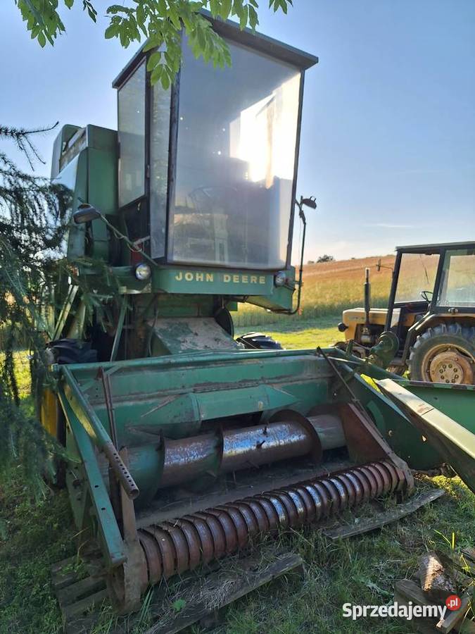 Kombajn JOHN DEERE 430 fasolazboże Michalów-Kolonia