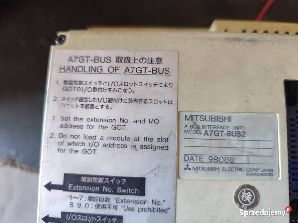 MITSUBISHI sterownik dotykowy A850GOTLWD