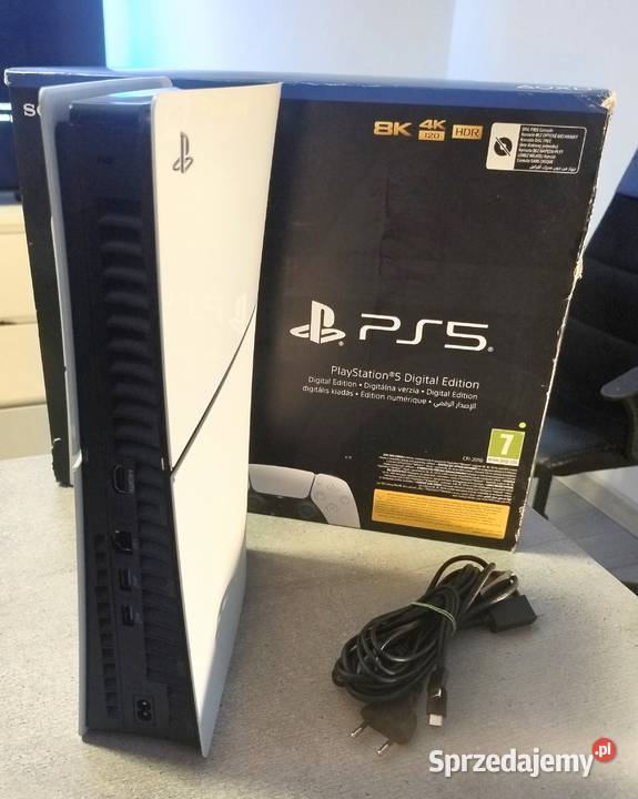 5 Slim Digital 825 GB pudełko kable stan Wrocław