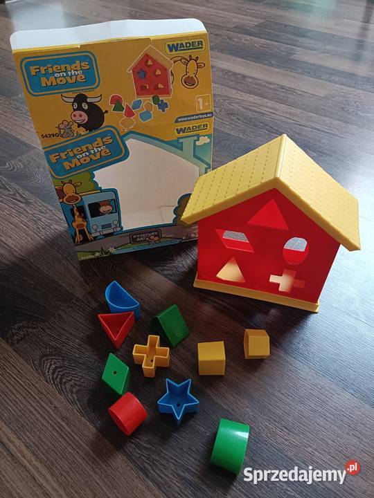 Domek sorter klocki kształty Wader podlaskie Białystok