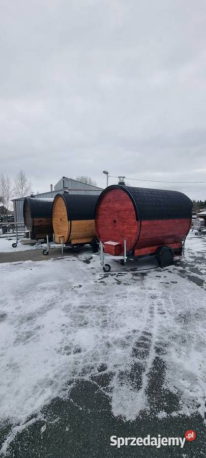 Sauna Mobilna SAUNA PRODUCENT NOWA DOTACJA pomorskie Kaniczki sprzedam