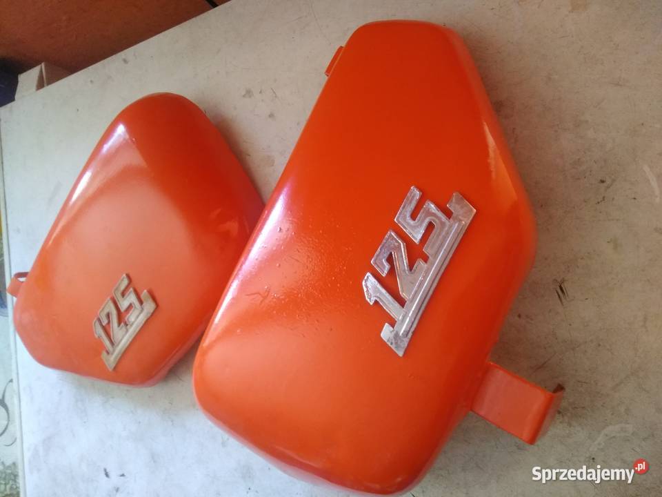 Sprzedam metalowe boczki do wsk 125 Przedbórz