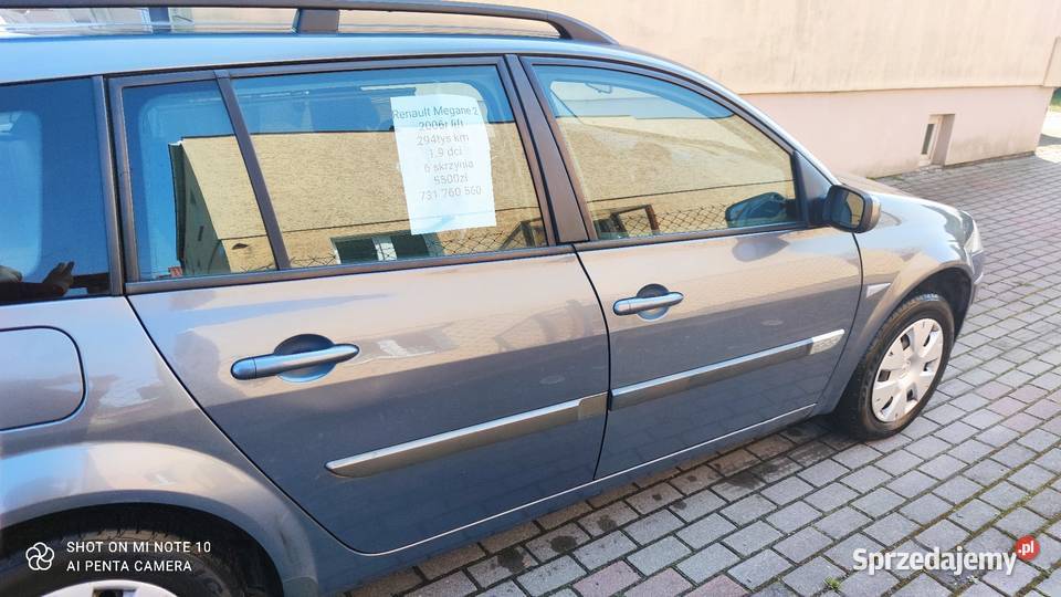 RENAULT MEGANE 2 II 2006R LIFT KOMBI HAK SKÓRY Kłecko