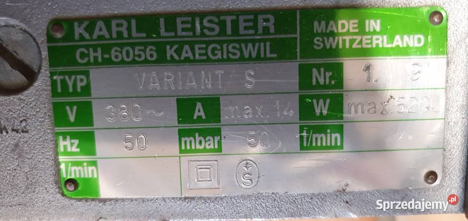Leister automat Variant S membrana dachowa śląskie Jastrzębie-Zdrój