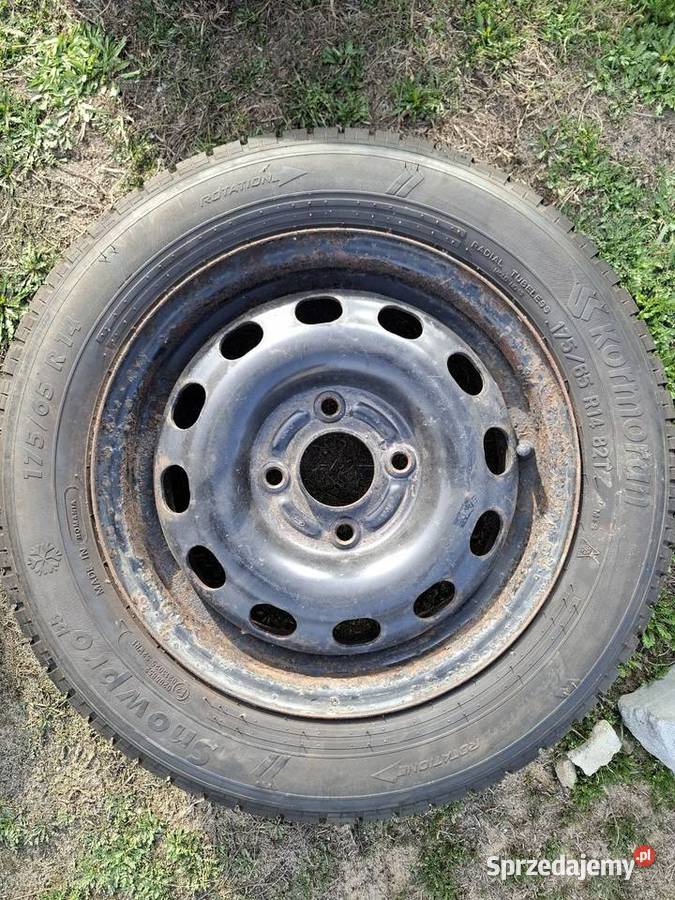 Kolo stalowe 17565 R14 opona zimowa 1 Garwolin sprzedam