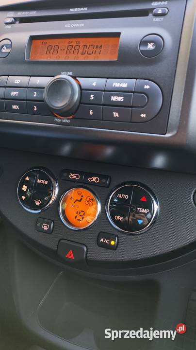 Nissan Note 16 benzyna 2006 TEKNA klima hak wspomaganie kierownicy