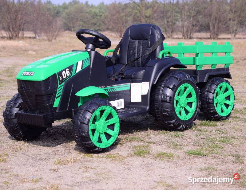 Autko na akumulator WIELKI TRAKTOR Z PRZYCZEPĄ Myszków