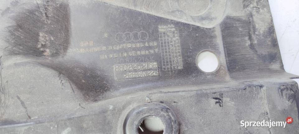 OSŁONA PODWOZIA PRAWY TYŁ AUDI A4 B7 8H0825216B Przystajń