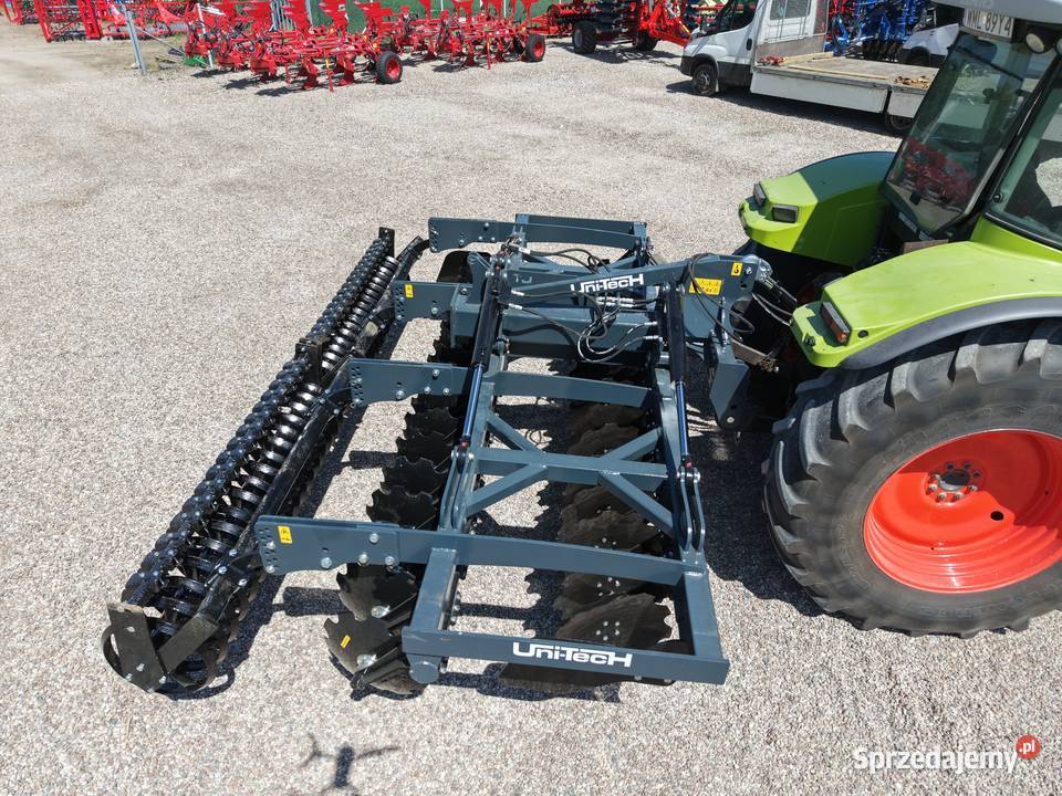 Brona talerzowa 4m Hydrauliczna UNITECH 3m 2500 Mława sprzedam