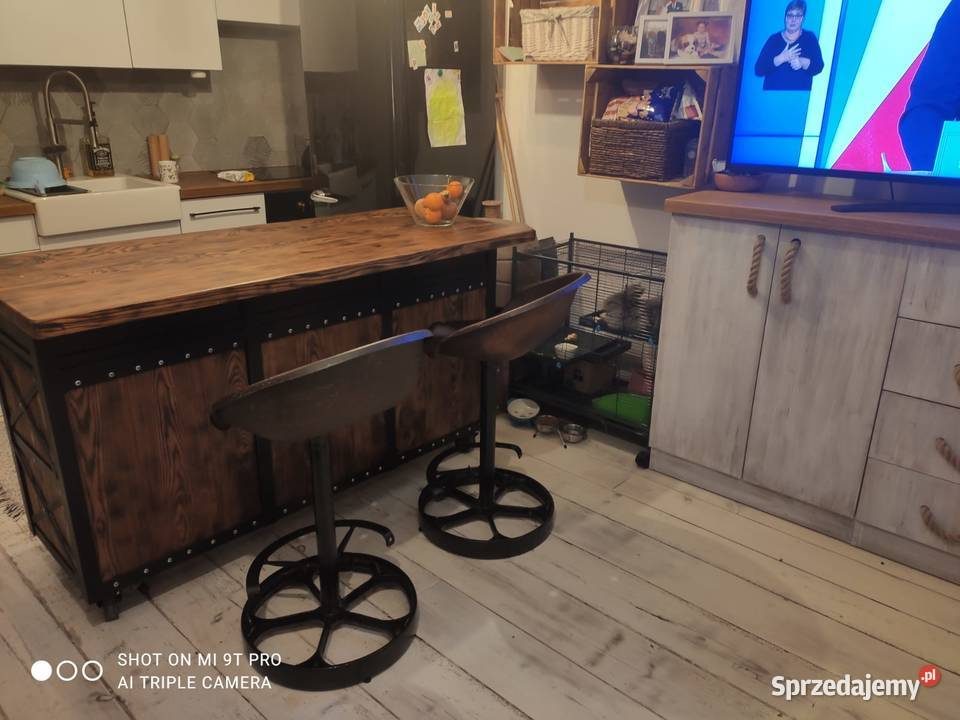 Industrialna Wyspa KuchennaMeble kuchenne Loft 150cm mazowieckie Warszawa sprzedam