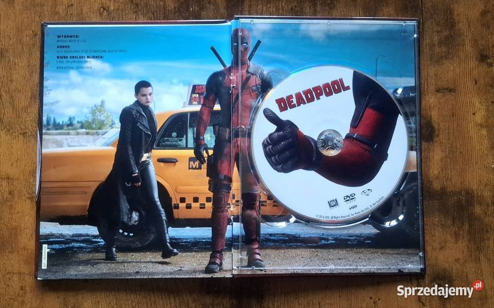 Deadpool płyta DVD mediabook 1 płyta Płyty i kasety wielkopolskie Drawsko