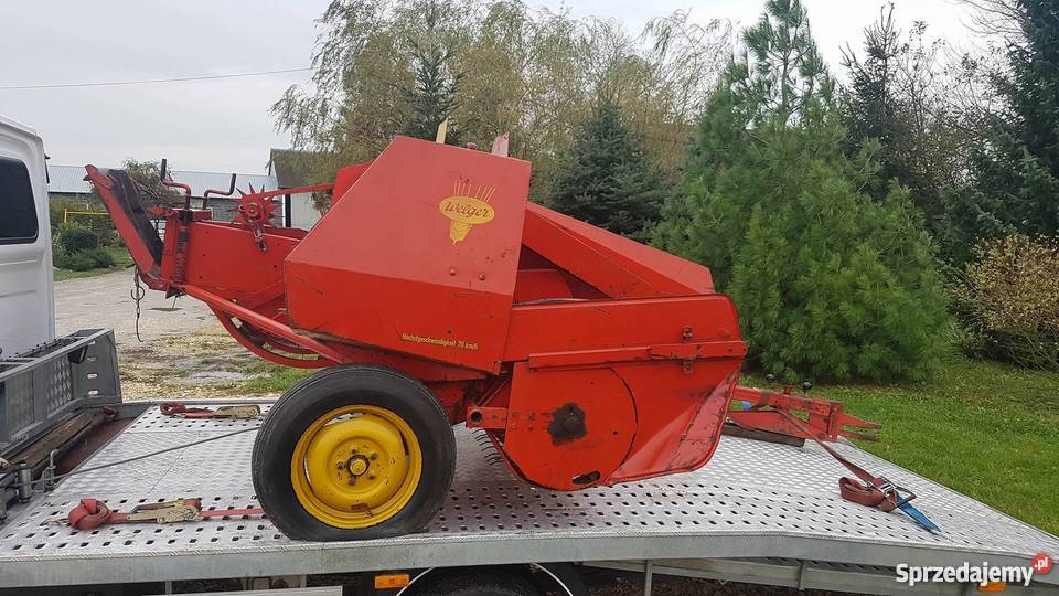 Prasa Kostkująca Welger AP 41 sprowadzona z nieuszkodzony Jędrzejów