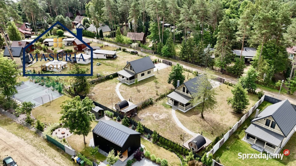 Dom rekreacyjny jeziorem z własną sauną 900m2 warmińsko-mazurskie