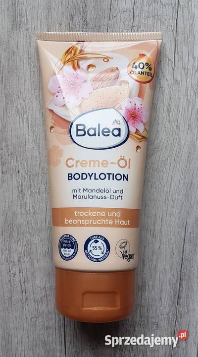 Balea balsam do ciała z olejkiem migdałowym i Kosmetyki Chrzanów sprzedam