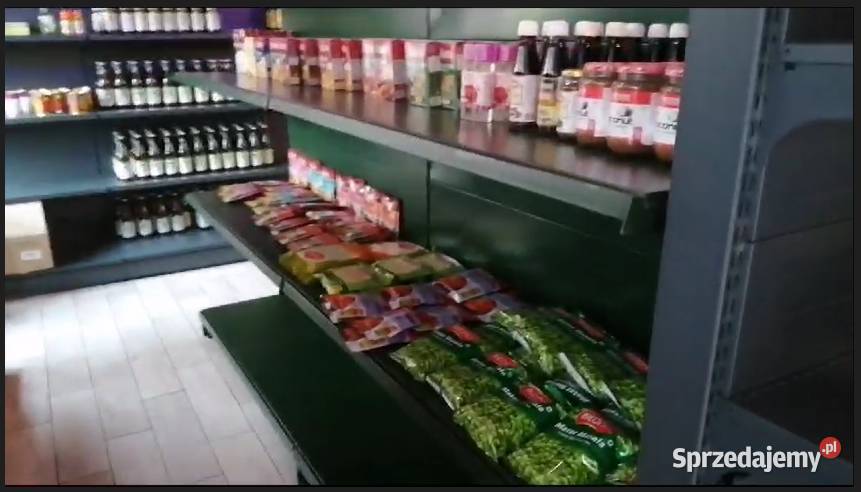 Sprzedam regał sklepowy wolnostojący przyścienny