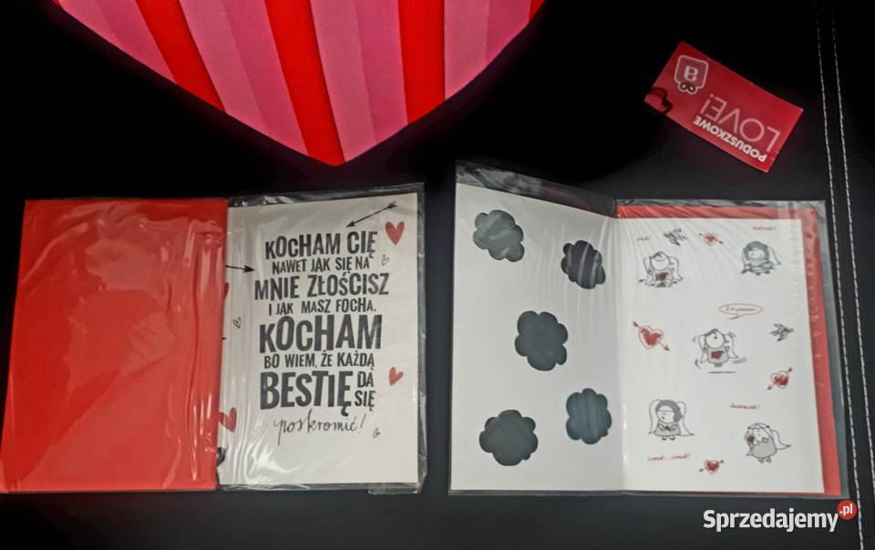 Promocja zestaw walentynkowy sprzedam