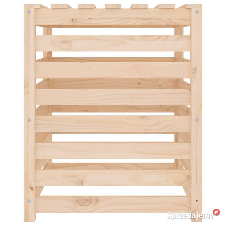 Kompostownik 635x635x775 lite drewno sosnowe Warszawa