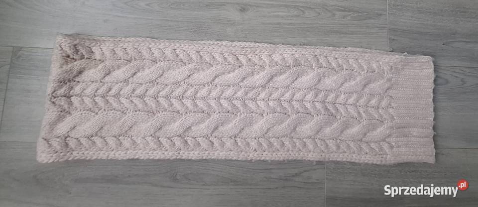 Ciepły szalik Michael Kors pudrowy róż Warszawa sprzedam