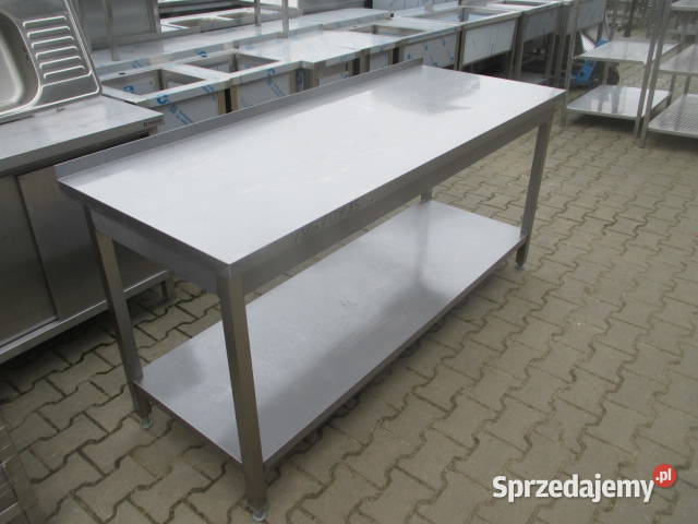 Stół Gastronomiczny Z Półką 904185 Stal Ostrów Wielkopolski sprzedam