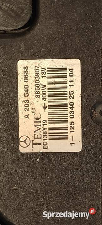 MERCEDESBENZ CClass W203S203CL203 20002008 osobowe Siechnice