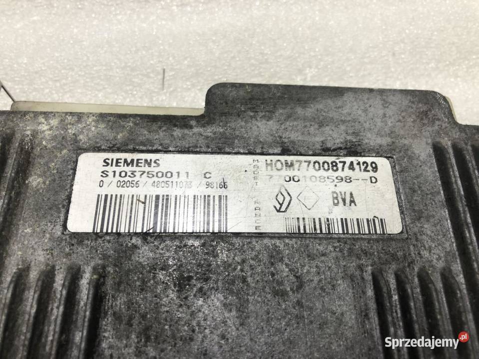 KOMPUTER SILNIKA RENAULT ESPACE S103750011C