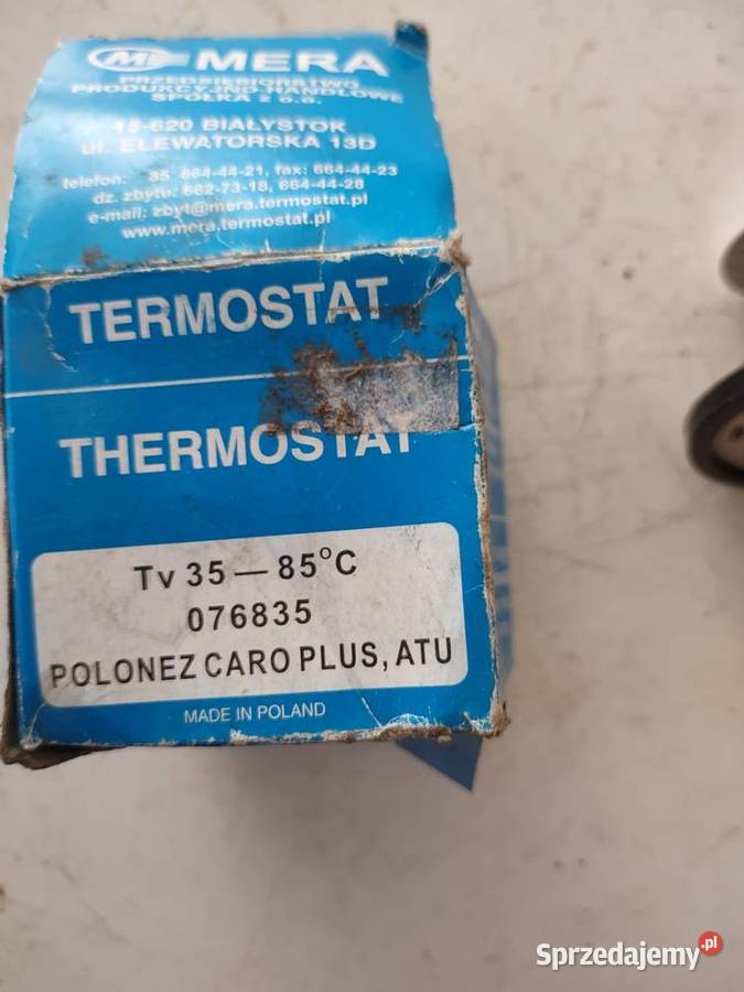 POLONEZ CARO Plus ATU NOWY TERMOSTAT FABRYKA Układ chłodzenia