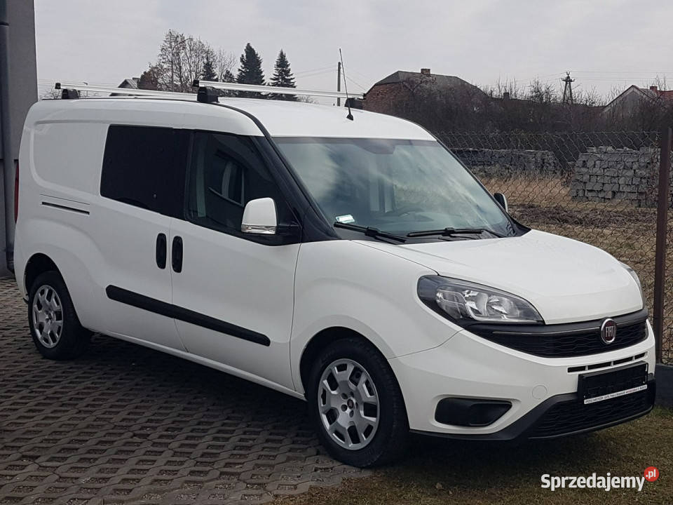 Fiat Doblo MAXI 5 OSÓB DŁUGI KLIMA 6BIEGÓW serwisowany w ASO Poręba