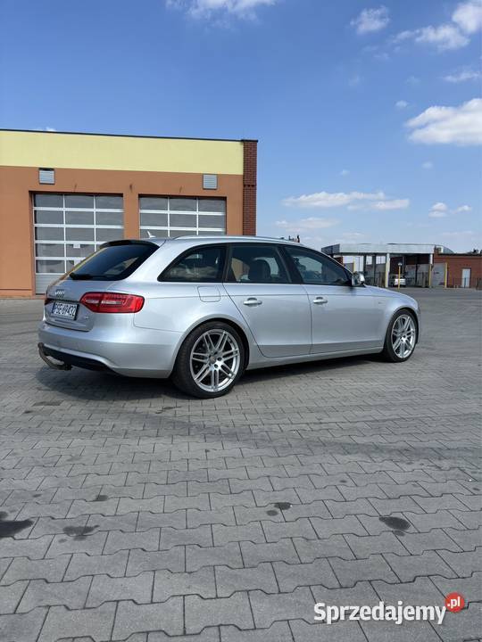 Audi A4 B8 SLine 20 TDI 177 Panorama BiXenon Książ Wielkopolski