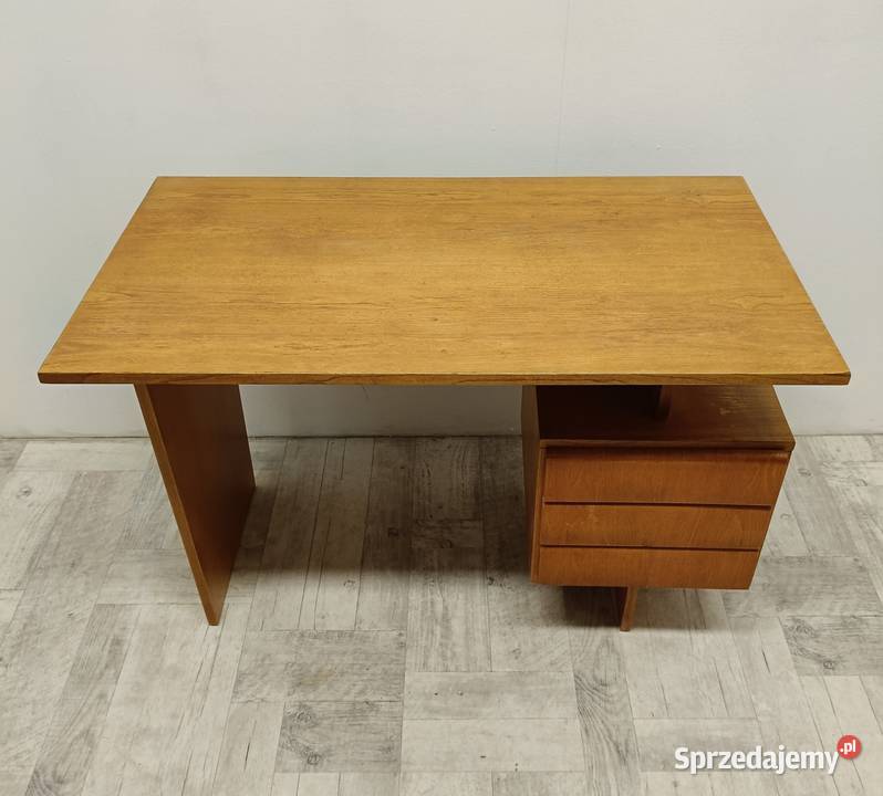 biurko PRL vintage design Czechosłowacja lata Biurka Radomsko