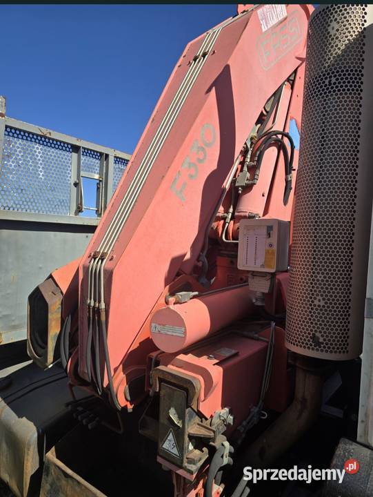 MAN Hds Fassi 330 dźwig Ględowo