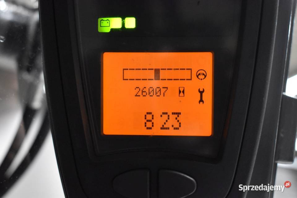 Wózek widłowy LINDE E25 2500 udzwigu TRIPLEX elektryczny Czechy sprzedam