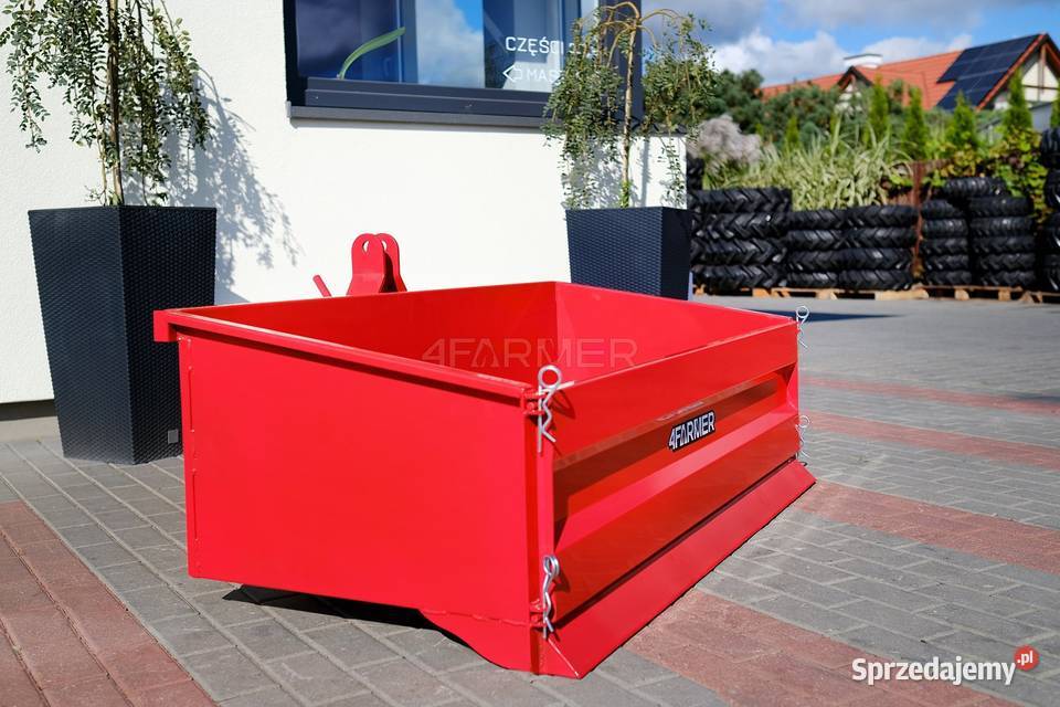 Skrzynia transportowa Standard 120 z kiprem nieuszkodzony Tajęcina