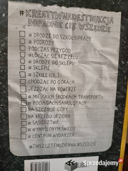 Zniszcz ten dziennik książki używane Warszawa