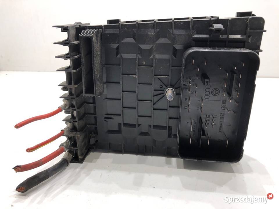 SKRZYNKA BEZPIECZNIKÓW SKODA YETI 1K0937629A podkarpackie