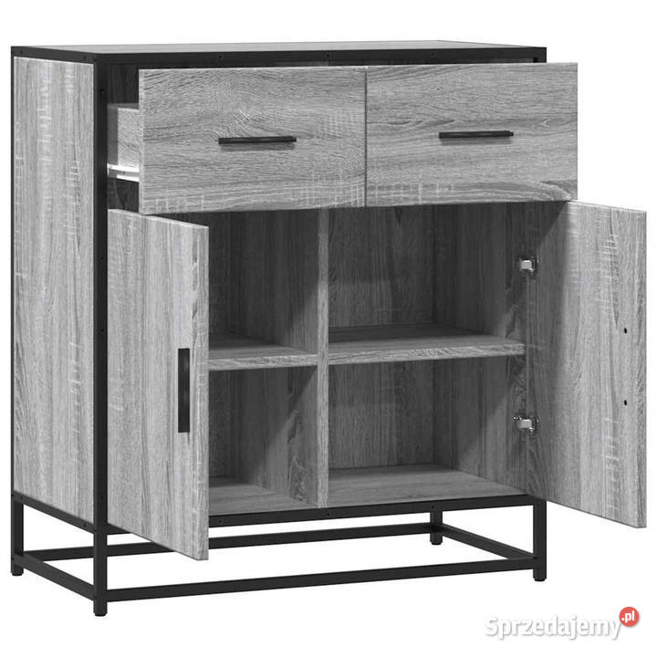 Szafka szary dąb sonoma 68x35x76 materiał Warszawa