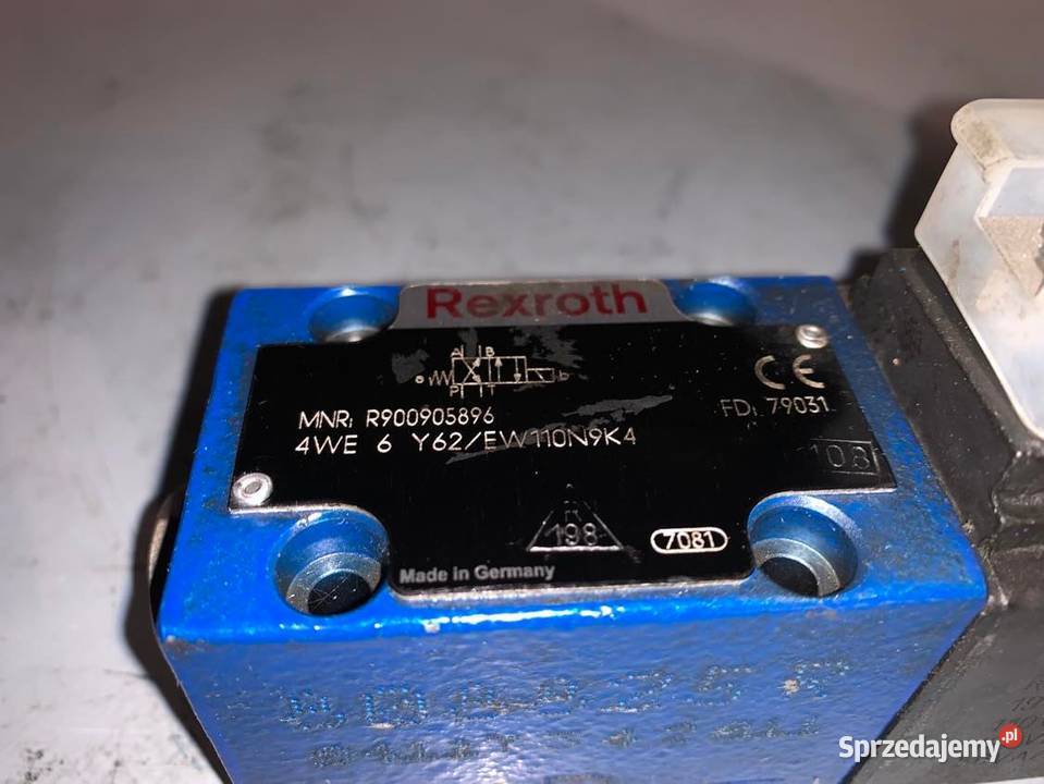 Rexroth 4WE 6 Y62EW110N9K4 Hydraulic Valve Warszawa