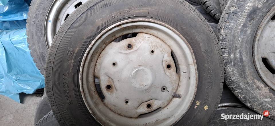 Koła Felgi 126p Maluch ST FL Cytrynki Polonez Średnica 12" Samochodowe dolnośląskie sprzedam