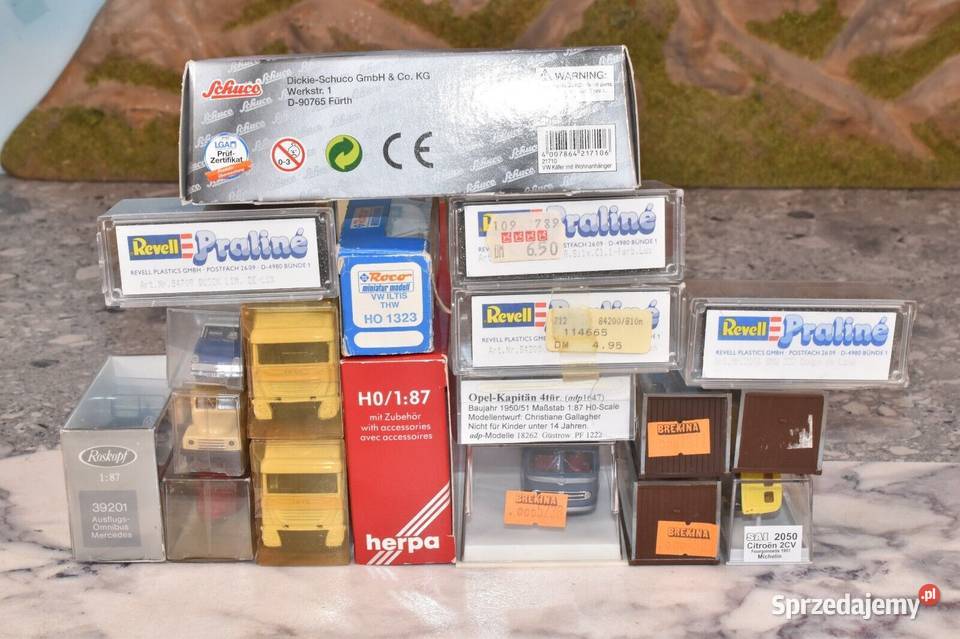 ROCO HERPA SCHUCO H0 187 AUTA samochody Kolekcje śląskie Czechowice-Dziedzice