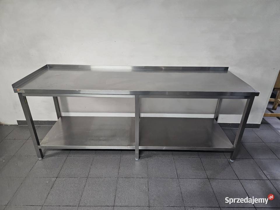 Stół gastronomiczny przyścienny DORA METAL z