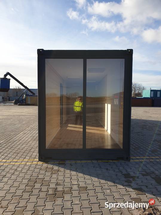 ECO HOUSEMobilne biuro na bazie kontenera wyposażenie