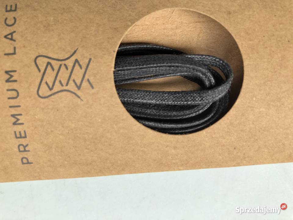 Sznurówki ECCO PREMIUM LACES Czarne 3mm 80 NOWE Ecco małopolskie Kraków