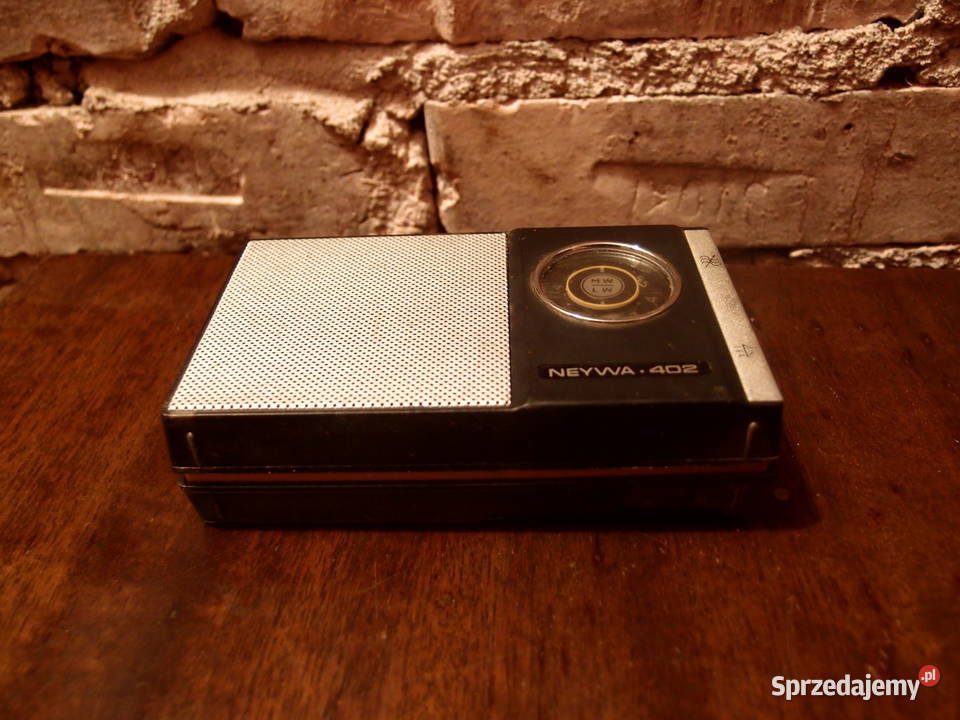 Z dawnych lat zabytkowe radio Neywa 402 antyk z łódzkie Łódź