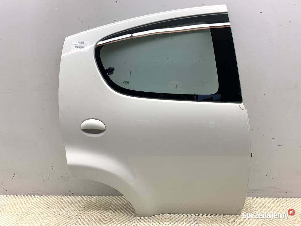 DRZWI PRAWY TYŁ CITROEN C1 Hatchback 0514 BIAŁY