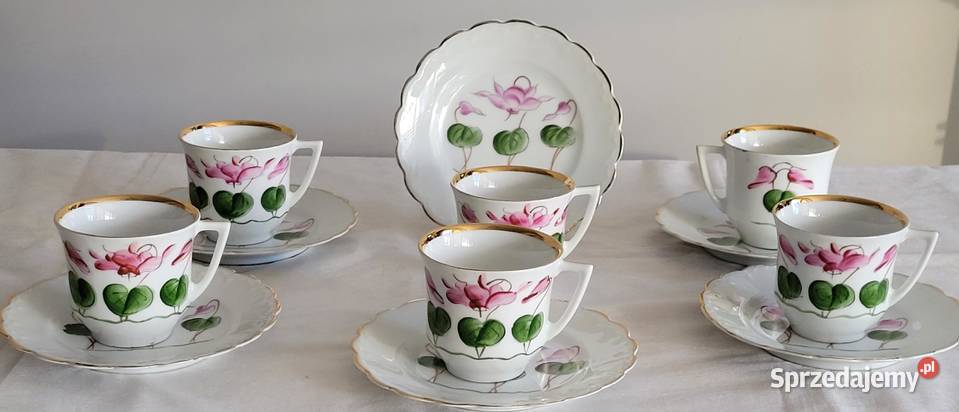 Zabytkowa śląska porcelana KPM Krister ręcznie małopolskie Kraków
