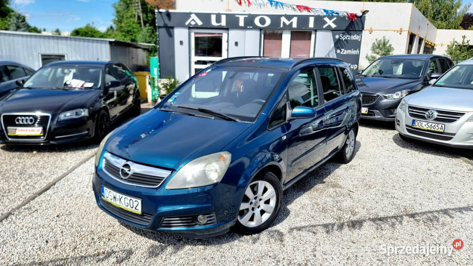 Opel Zafira AUTOMAT 7mio osobowy19 CDTI 120 dolnośląskie Świdnica