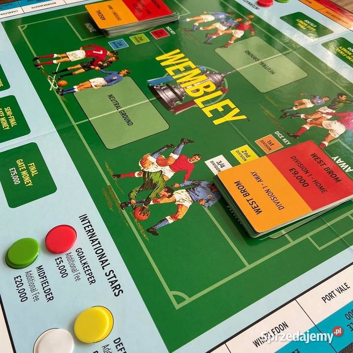 Gra planszowa Gibsons Wembley piłka nożna soccer